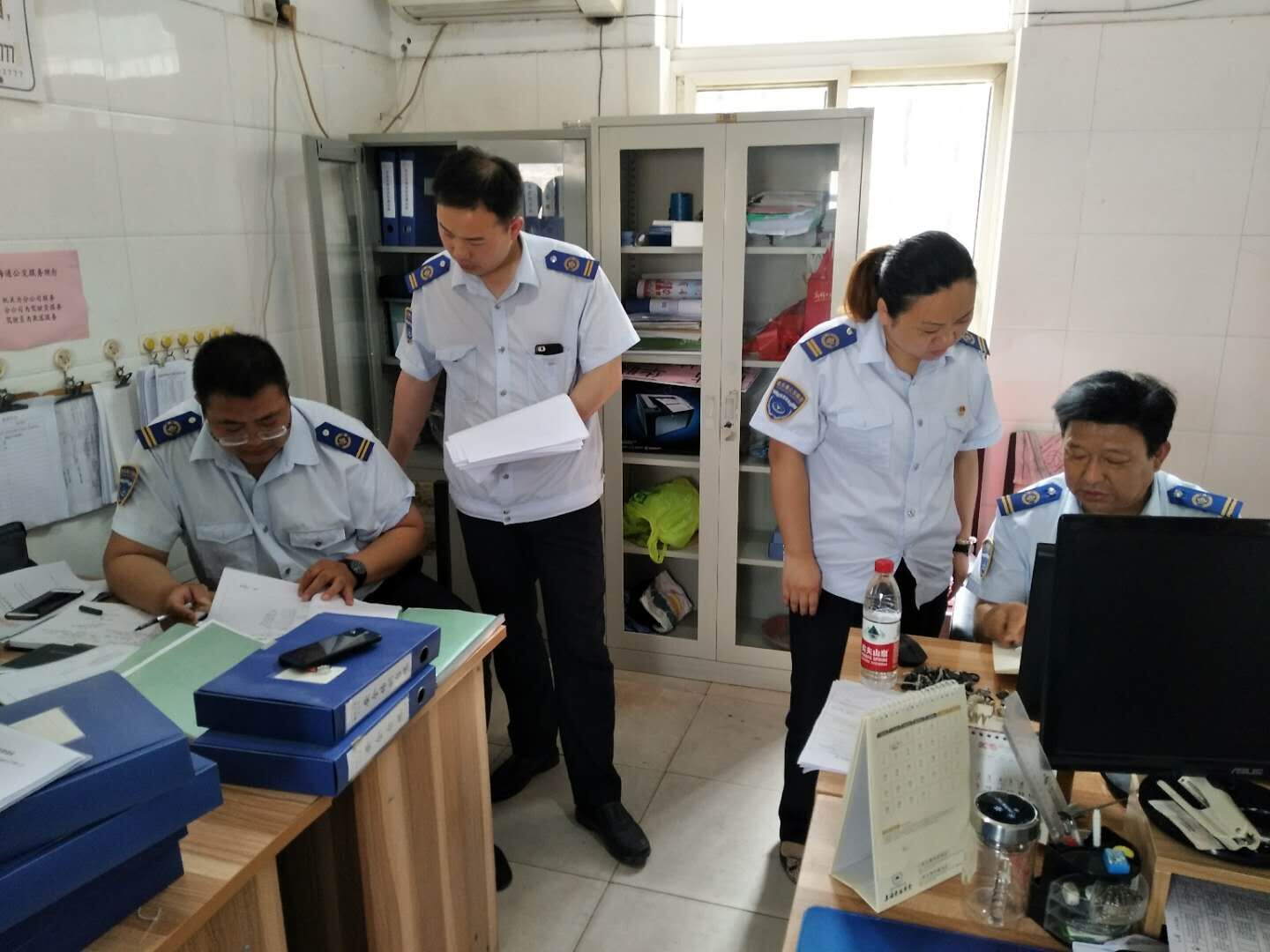 公交集團海通公交公司開展月度績效考核檢查